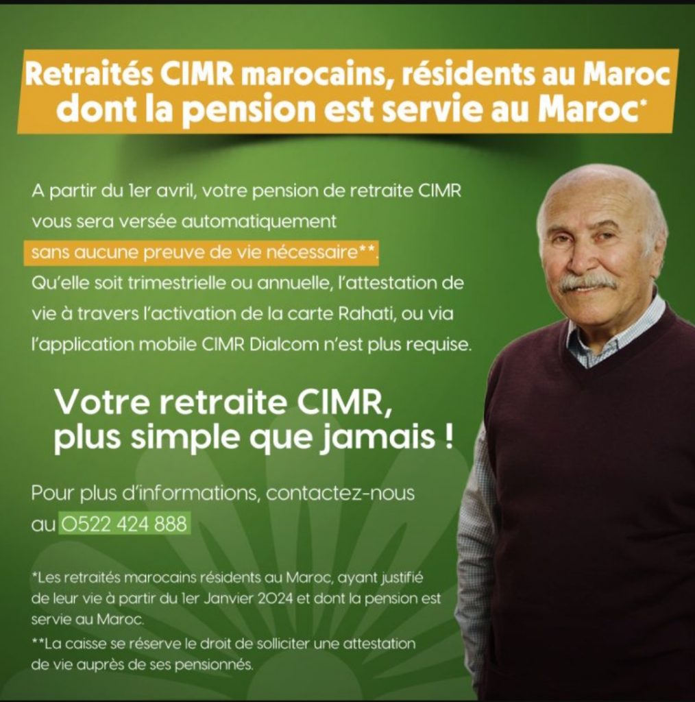 CIMR : Suppression de l’attestation de vie pour les retraités | FINANCE ...