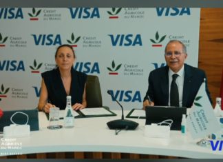 Le Crédit Agricole du Maroc et Visa signent un accord de partenariat