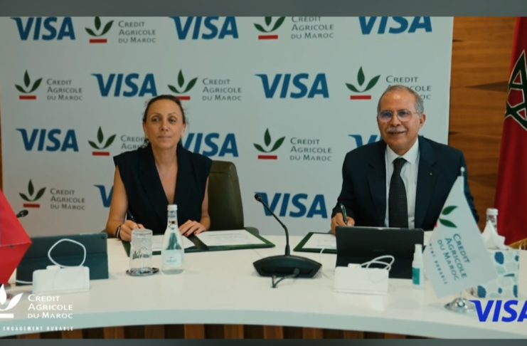 Le Crédit Agricole du Maroc et Visa signent un accord de partenariat
